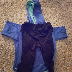 Girls sweatshirt and leggings set